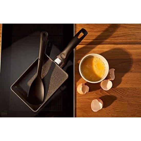 Ballarini Egg Pan Made Italy Tamagoyaki Aluminum IHGas Compatible Granitium
