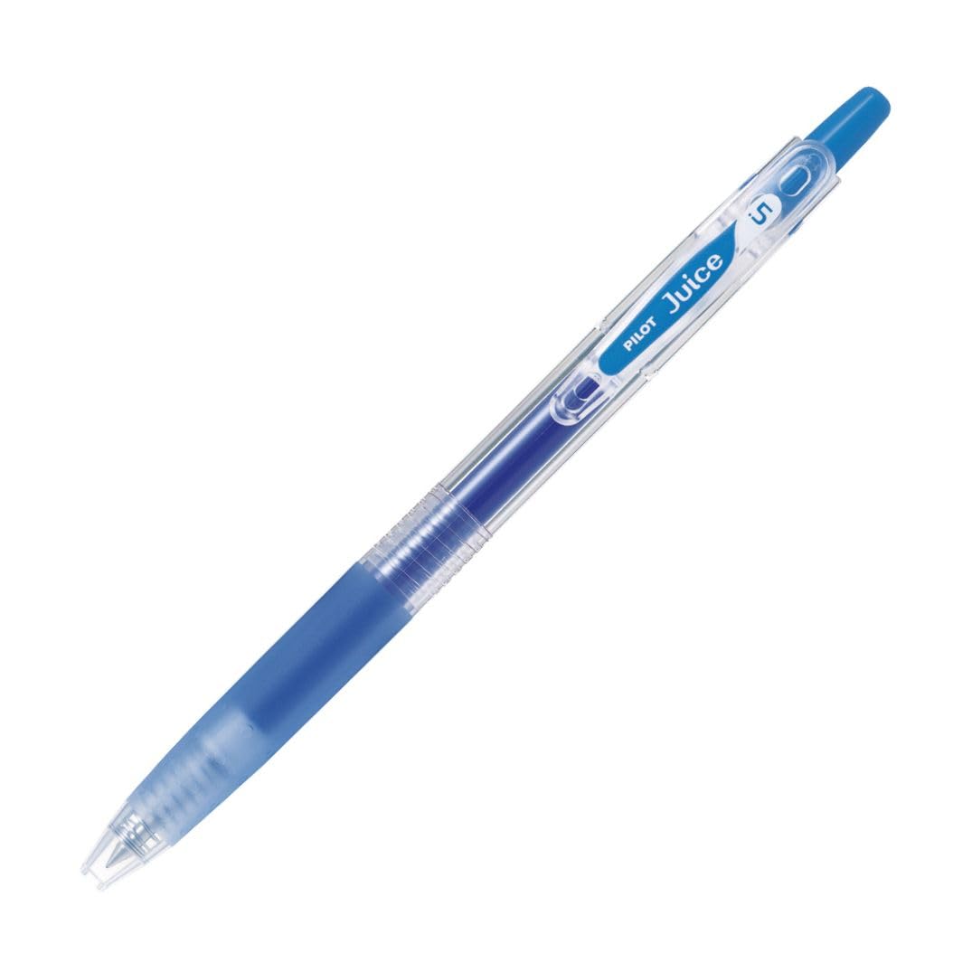 Pilot Juice Gel Ballpoint Pen Aqua Blue LJU50EF5AL 0.5mm (5 pens)