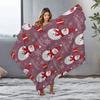 Soft Fluffy Throw Blanket Cozy Sherpa Fleece Blanket Warm Bedspread Home Decor Gift Christmas Holiday