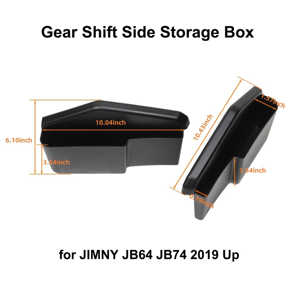 Car Gear Shift Storage Box Organizer Tray Cup Holder AT Model for Suzuki Jimny 2019-2026 Stowing Tidying Interior Accessories
