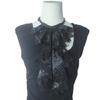 Gothic Flouncing Collar With Layered Ruffle Comfortable Cotton For Women Fashion Elegant Lapel