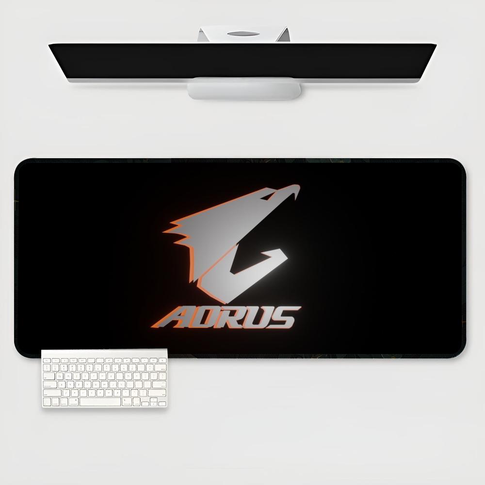 Aorus Mouse Pad Large Gamer XXL Keyboard Mat On Mat 900X400MM Carpet Rubber Desk Mat Gaming Mouse Pad