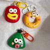 Cute Sausage Mouth Keychain Resin Pendant Cartoon Decoration Bag Keychain Student Backpack Charms Keyring Girl Birthday Gift