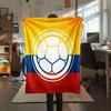 La Tricolor Flannel Blanket, High quality Comfortable for All Seasons, Home Decor, Warmth and Comfort