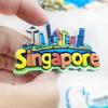 Singapore Refrigerator Stickers Merlion Souvenirs Golden Sand Hotel Fridge Magnets Home Decoration Wedding Gifts