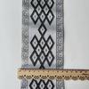 Jacquard Geometric Lace Curtains & Textile Trim, 9CM Wide (Model SH-3175)