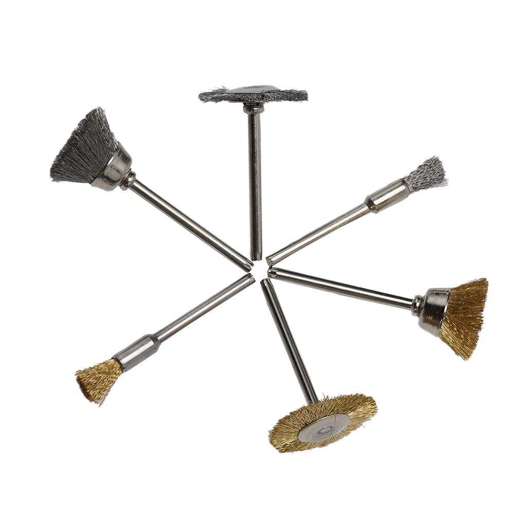 For Metal And Nonmetal Brass Brush Metalworking Brand New