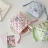 Portable Cherry Drawstring Pouch Multi-purpose Large Capacity Makeup Lipstick Storage Bag Cosmetic Bag