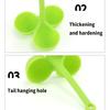 Silicone Egg Cooker 3 Hole Handheld Solid Color Reusable Washable Household Kitchen Boiler Cooking Tool Accessories