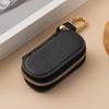 Key Organizer Compact Key Wallet Housekeeper Keys Leather Keychain Case For Gift Men Travel