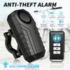 Alarmă pentru bicicletă 113dB Anti-furt Wireless Vibrație Control de la distanță Alarme pentru bicicletă Motocicletă Securitate Acasă Exterior Protecție