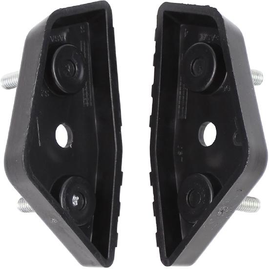 Front Left and Right Side Bumper Support Bracket for Ford Mustang 2018-2023