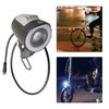 Phare LED pour Vélo Électrique Feu Avant Spot 6-48V Phare Pour Conduite de Nuit Connecteur 2 broches Accessoires Véhicule Électrique