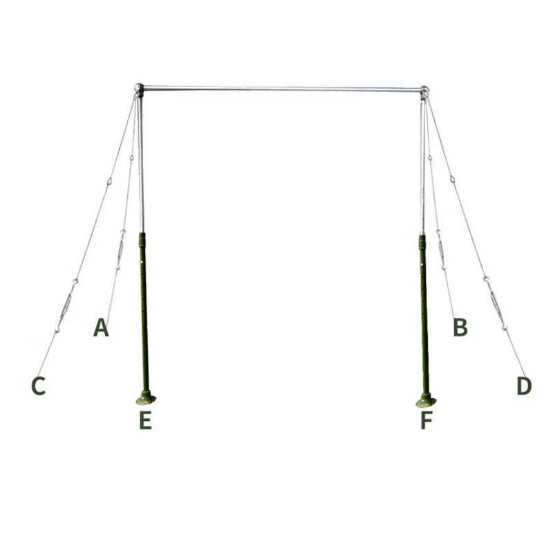 Adjustable Outdoor Pull-Up Bar