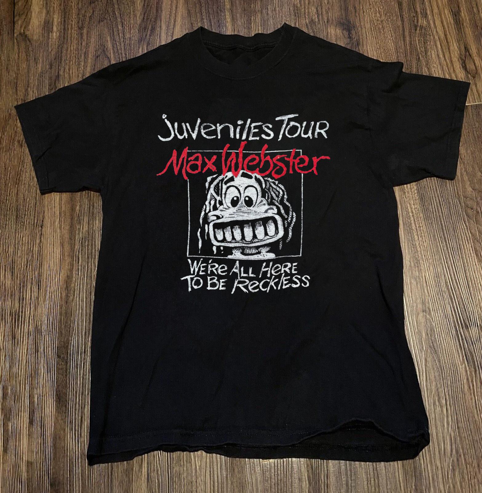

Max Webster Universal Juveniles Tour Unisex 100% Cotton T-Shirt GS172 M