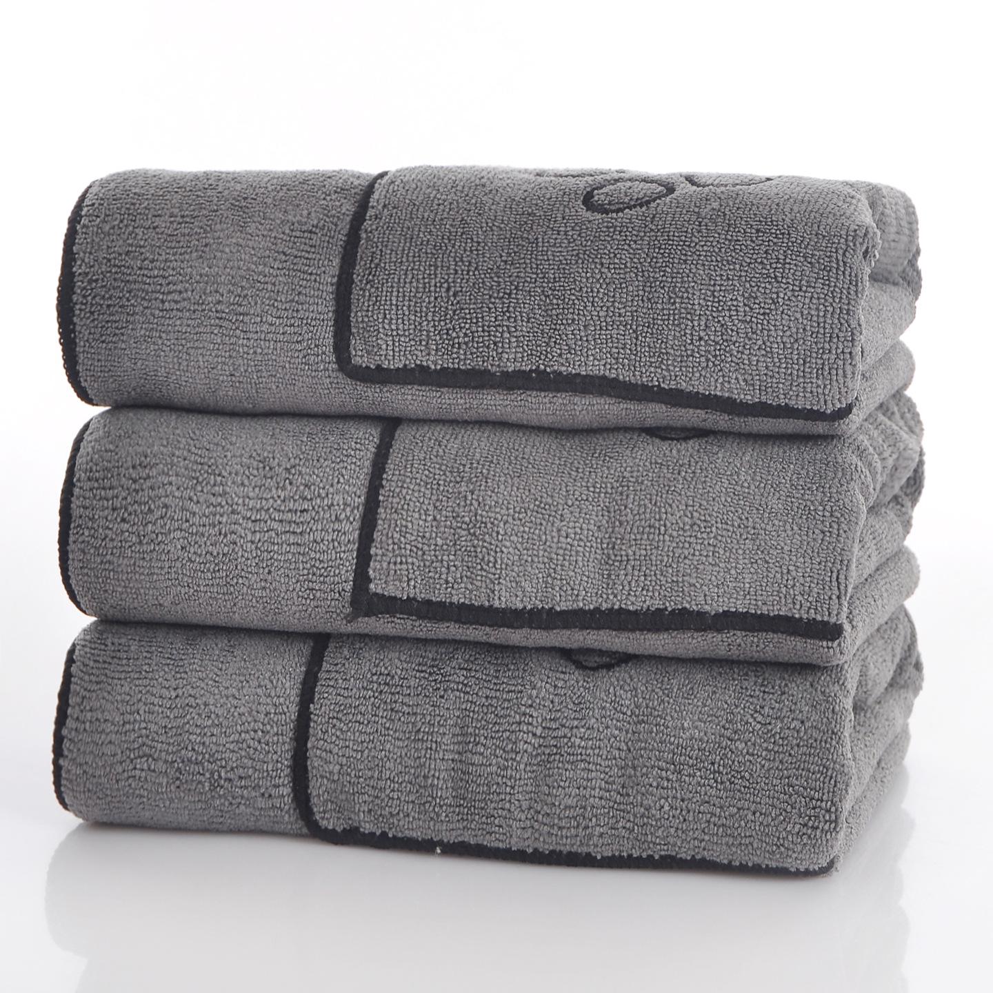 

Ручное изготовление Быстросохнущее Сверхтонкое волокно Полотенце для купания домашних животных 50x100 cm серый