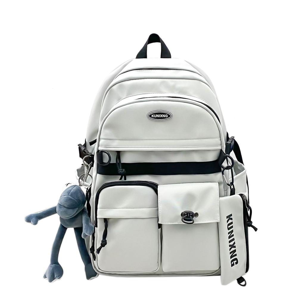 Middle School Student's Schoolbag Is High Value Simple Female College Student Lightweight College Style Large Capacity Backpack Male