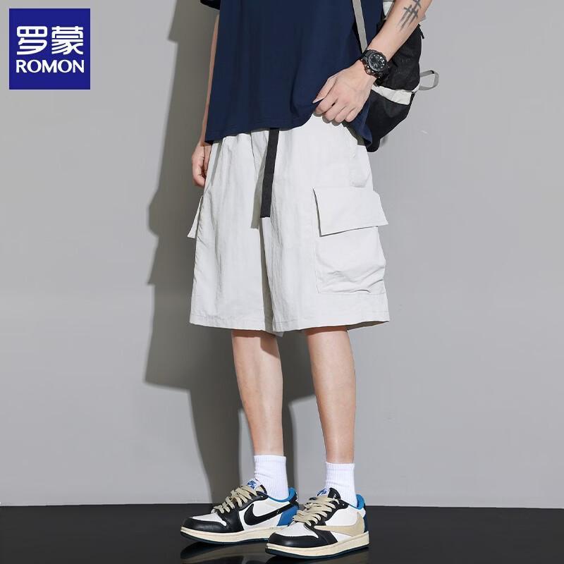 

Romon Men s Quick-Dry Loose-Fit Summer Cargo Shorts 3XL