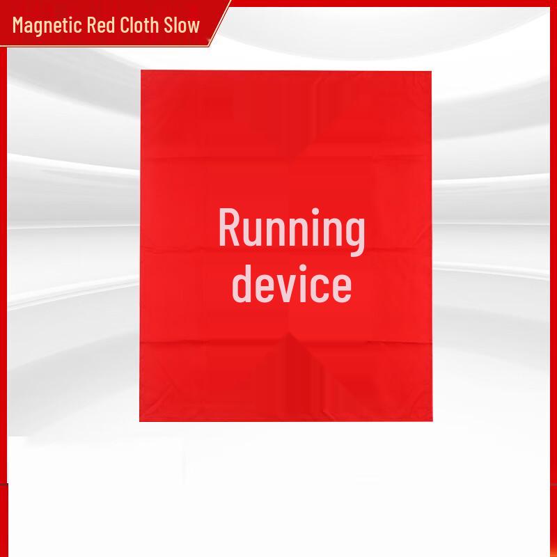 Red Warning Banner for Electrical Construction Sites