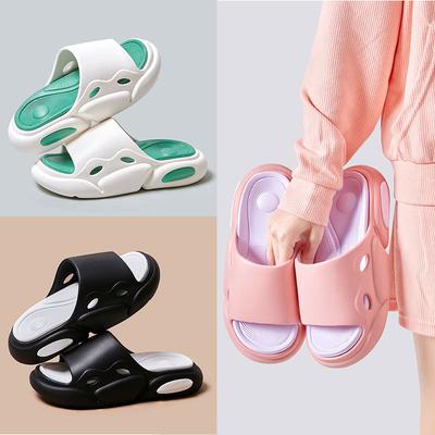 Zapatillas de Mujer Verano Moda Pareja Sandalias de Playa y Zapatillas Zapatos de Plataforma para el Hogar Deportivos