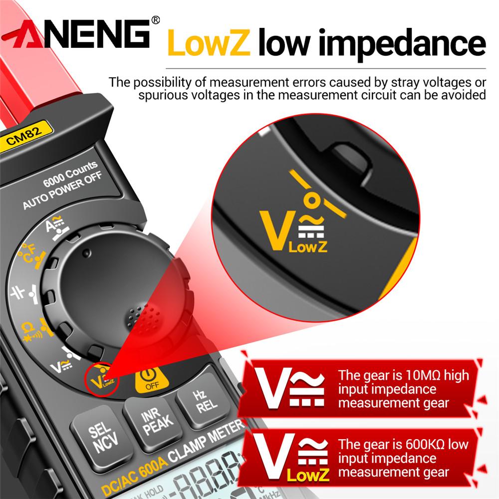 DC/AC Digital Clamp Meter ST181 6000 Counts Multim... – Grandado