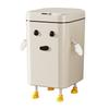 Intelligent Sensor Trash Can Household New High-value Living Room Bedroom Kitchen Toilet Large Cartoon Creative Cute