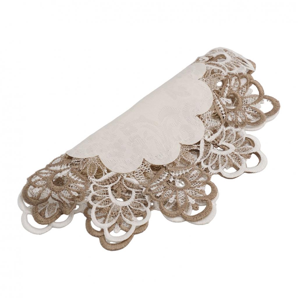 Esstischdecke Tischdecke Floral Zuhause Festival Spitze Rund