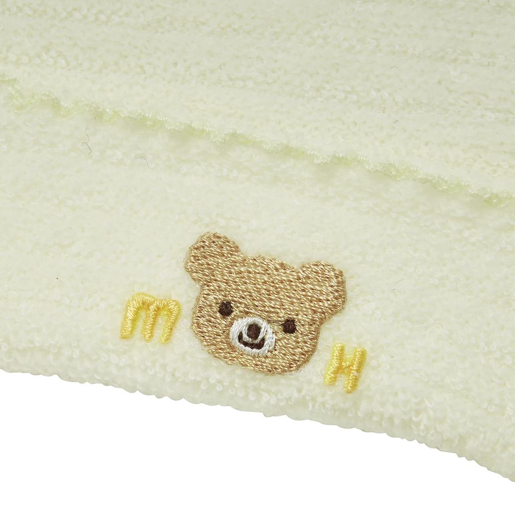 MIKI HOUSE Baby Hoodie Untwisted Made in for Boys and Baby Baby One Size Fits All Hat, Yarn, Japan, Girls, Newborn, Prep, Clothes, (36-40cm), White,