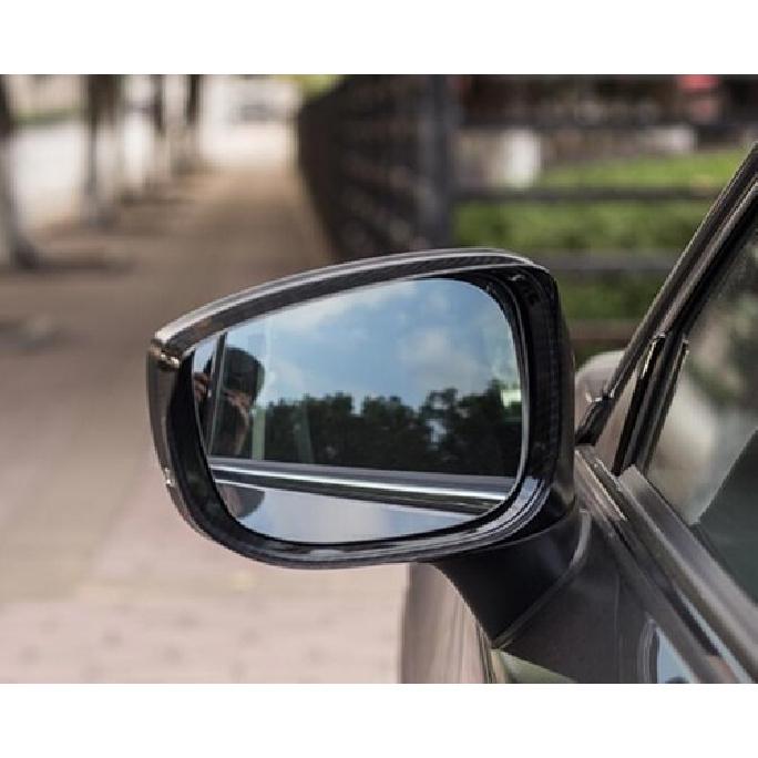 For Mazda CX-50 2023-2024 Carbon Fiber Rearview Mirror Rain Eyebrow Cover Guard