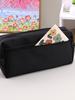 Polyester pencil case Double zipper design stationery estuche Large capacity storage pencilcase Back-to-school gift pencil case