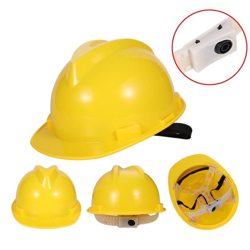 PE Thickened Safety Helmet with Knob Liner - Construction Protection