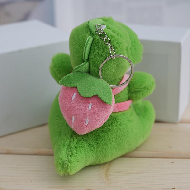 Adorable Cartoon Dinosaur Plush Keychain Cute And Creative Unicorn Design For Car Keys And Bags
