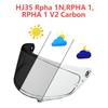 Motorcycle Helmet Lens For HJC HJ35 Rpha 1N RPHA 1 RPHA 1 V2 Carbon Anti-UV Dustproof Windproof Replacement Helmet Visors