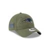 NFL Cap - New Era - New England Patriots - 9Twenty - Salute To Service - Grün