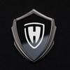 Haojin all-metal sun-resistant and non-fading electric motorcycle 3D three-dimensional car sticker modified decorative sticker body side logo badge