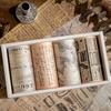 2/3 Rolls Retro Masking Tape, Vintage Map Washi Tape for Scrapbooking, Journaling, Gift Wrapping, Album Decoration YMY