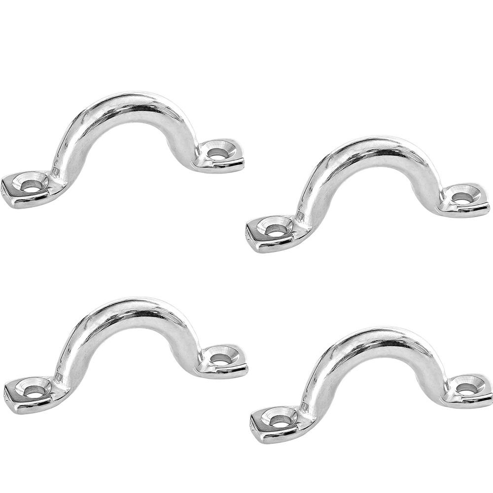 

4 шт. петля для крепления на палубе из нержавеющей стали, петля для крепления на палубе, ремень для крепления на палубе для морской лодки, накладка для каяка SUS316 6mm-4pcs