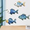 1 Set Küsten-Wanddekoration Holz Meeresschildkröte Muschel Seestern Wanddeko Rustikal Fisch Meeresleben Wandkunst für Zuhause Wohnzimmer Strandhaus