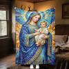 Jesus Throw Soft Comfortable All Seasons Blanket Perfect Gift Couch Office Nap Outdoor Travel Blanket
