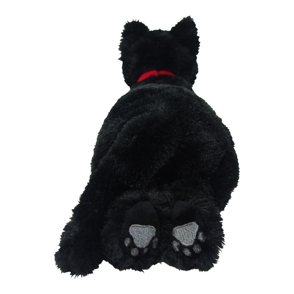 Hizaneko Plush Toy Black Small Size Soft Stuffed Animal