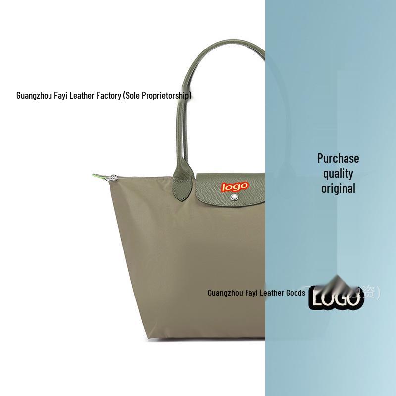 Bolso Tote Bordado de Dragón Francés del 70 Aniversario – Bolso de Mano para Mujer de Gran Capacidad