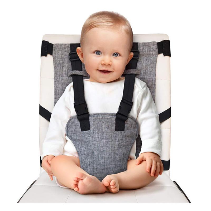 Baby Portable Travel High Chair Safety Belt, Suitable for Children Aged 0.6-3 Years Old