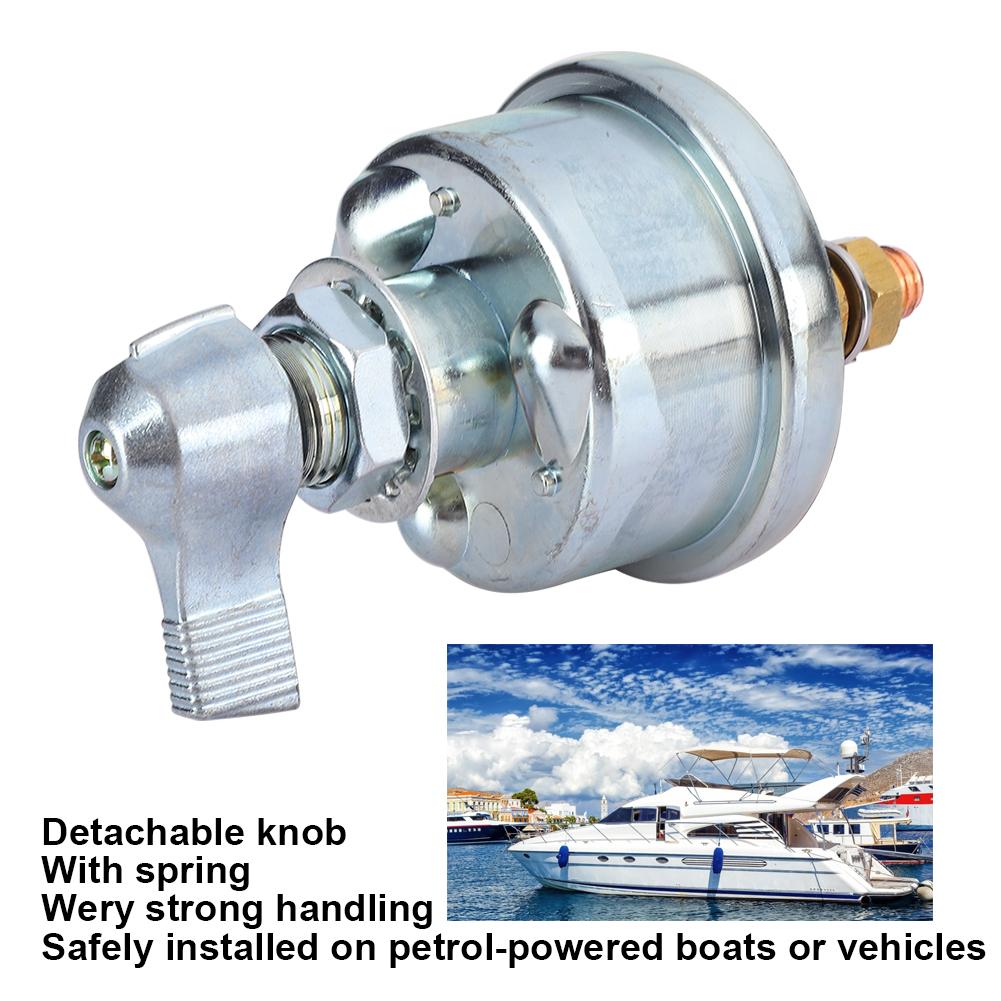 125A 860V Autobatterieschalter Trennschalter Klemme Hauptisolator für Boot Marine 12V 24V