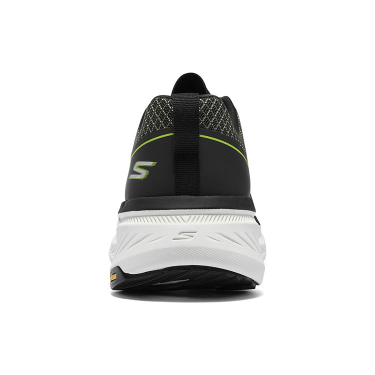 Skechers Max Cushioning Men Olive Black Low Top Running Shoes Comfortable 220825-OLBK