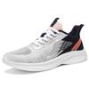 Fashion Men's Sneakers Autumn Slip On Man Shoes Breathable Mesh Sport Shoes Lace-up Comfortable Casual Lightweight Running Shoes for Men