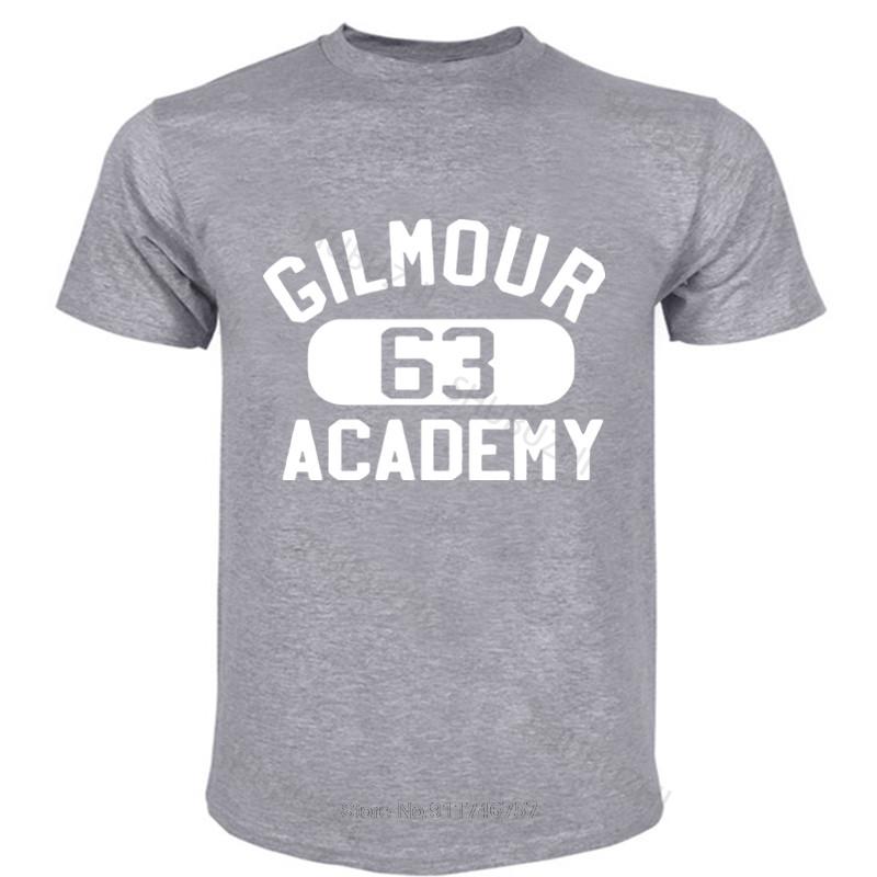 Tshirt Unisex summer top tees GILMOUR ACADEMY 63 rock music 70 disco Unisexs Cotton TShirt new fashion teeshirt Unisex tee