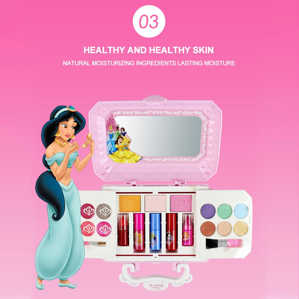 Girls Makeup Kit for Kids Washable Fashion Makeup Set Girls Play Cosmetics Set