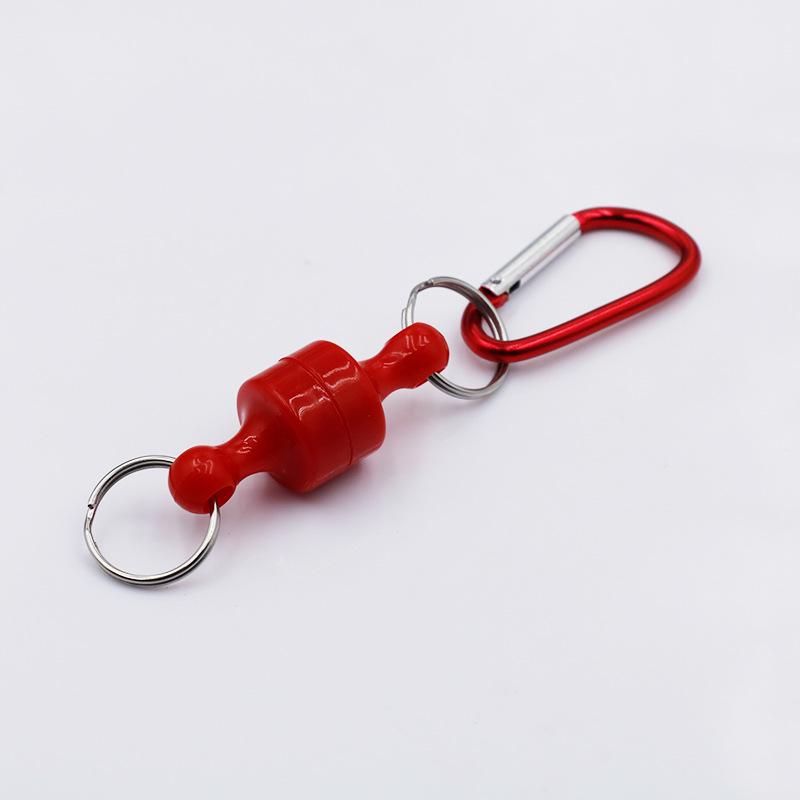 Magnetic Carabiner & Lanyard for Outdoor Fishing and Tent Hanging