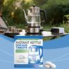 Boiler Decalcifier Tablet, Boiler Cleaners Removing Hard Water Accumulation, Efficient Water Bottle Cleaning Tablets