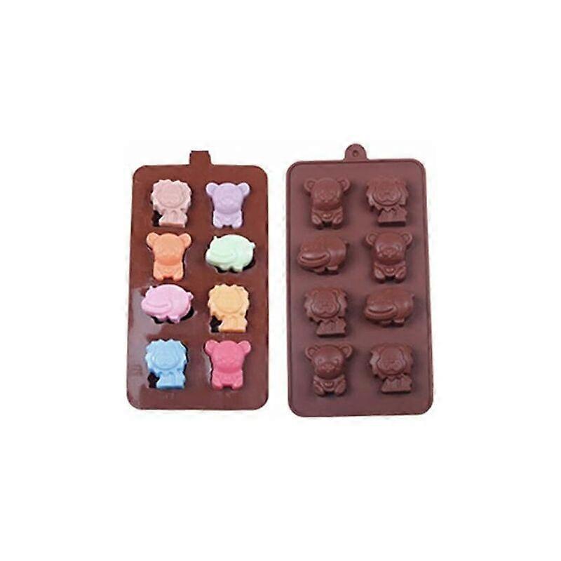 Tier-Serie - Silikonformen für Muffins, Cupcakes, Schokolade, Pudding und Gelee